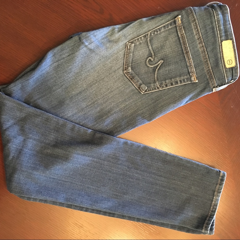 AG "the Prima" jeans in medium wash